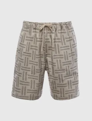 WEAVE ELASTIC SHORT