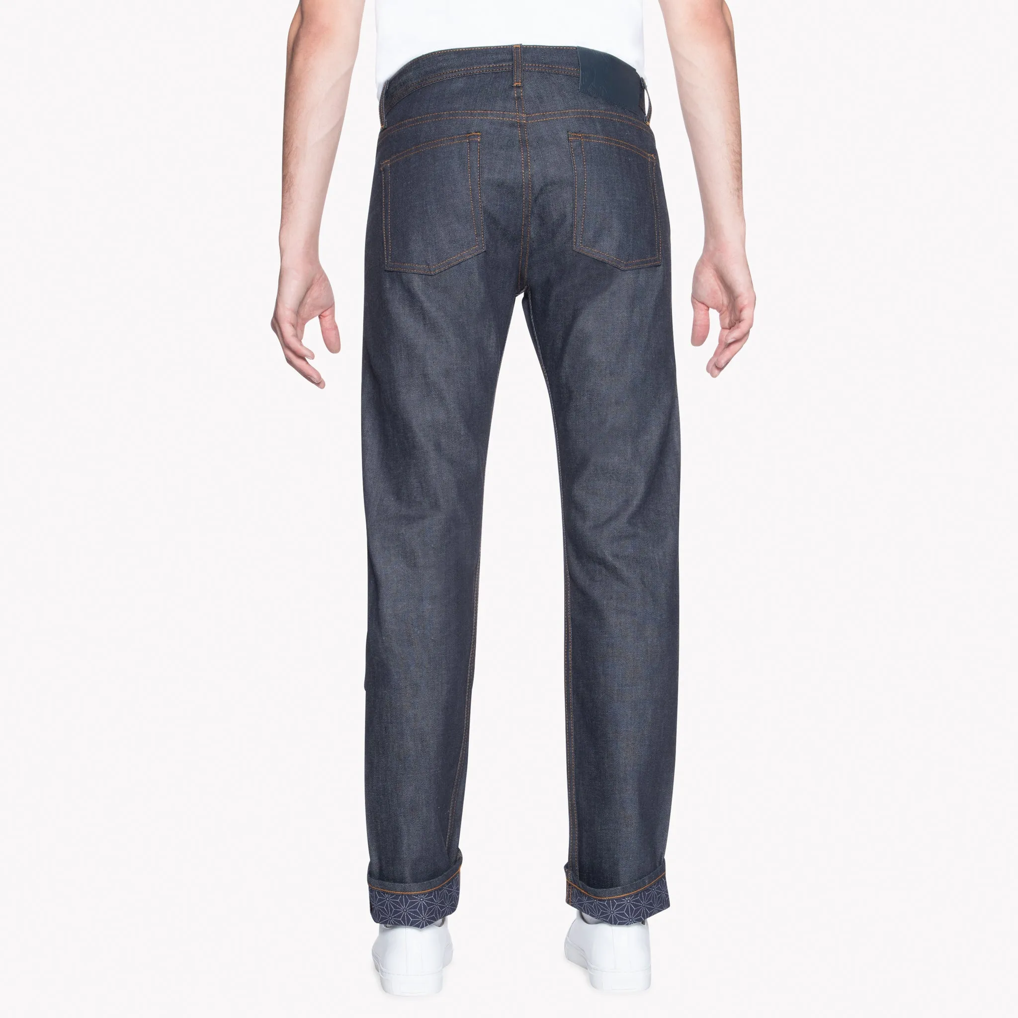 Weird Guy - Asanoha Kimono Print Selvedge