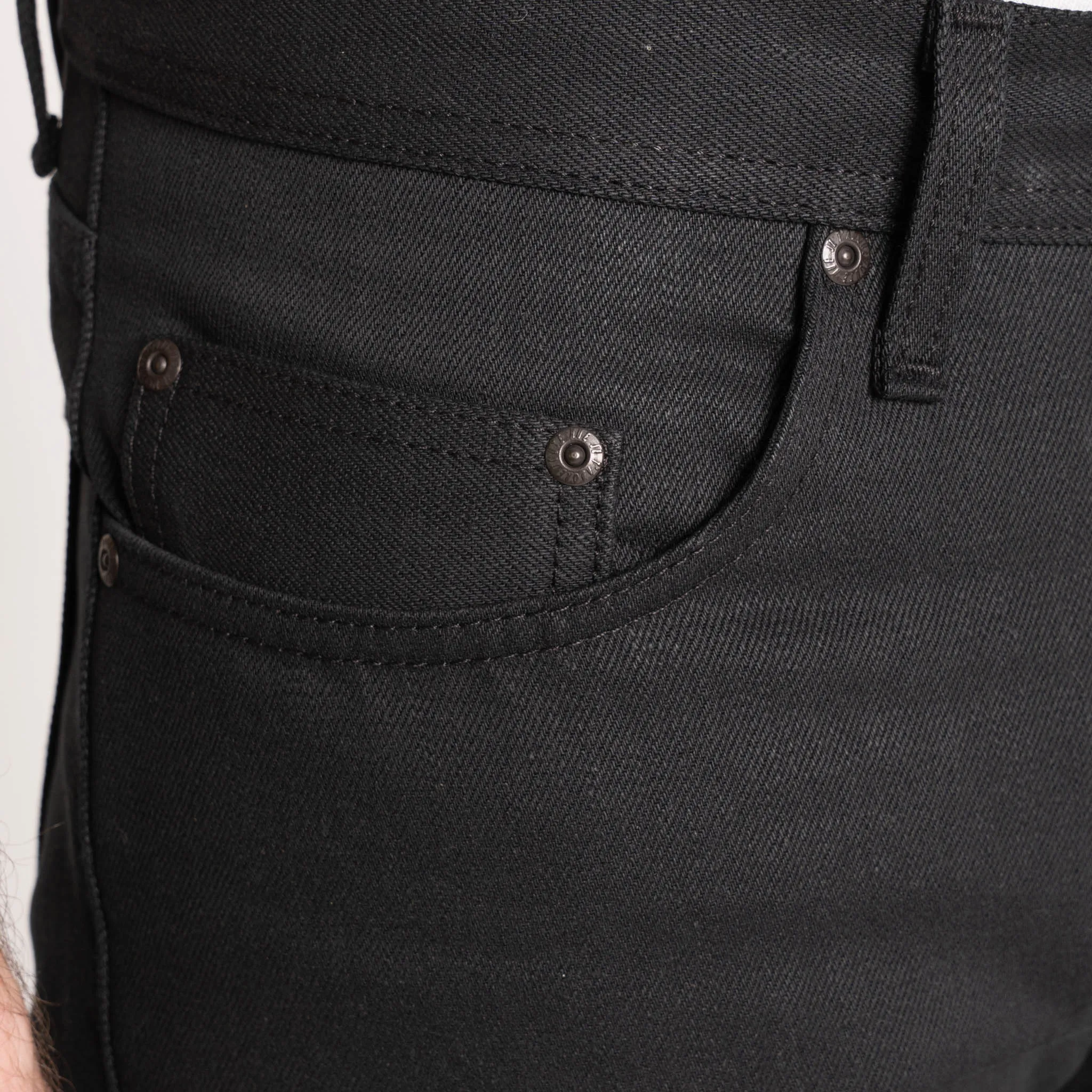 Weird Guy - Forever    Black    Selvedge