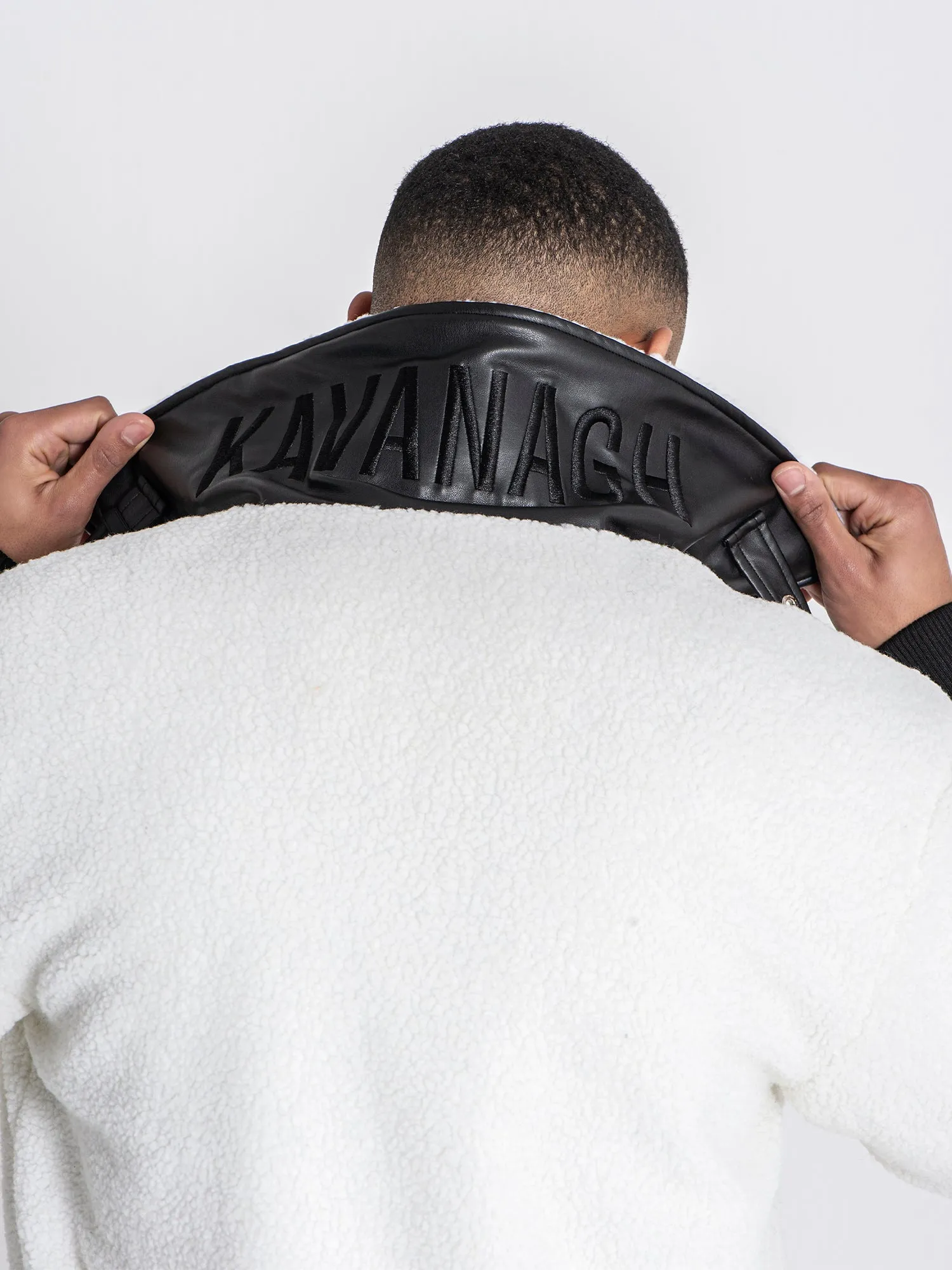 White Cocoon Sherpa Jacket