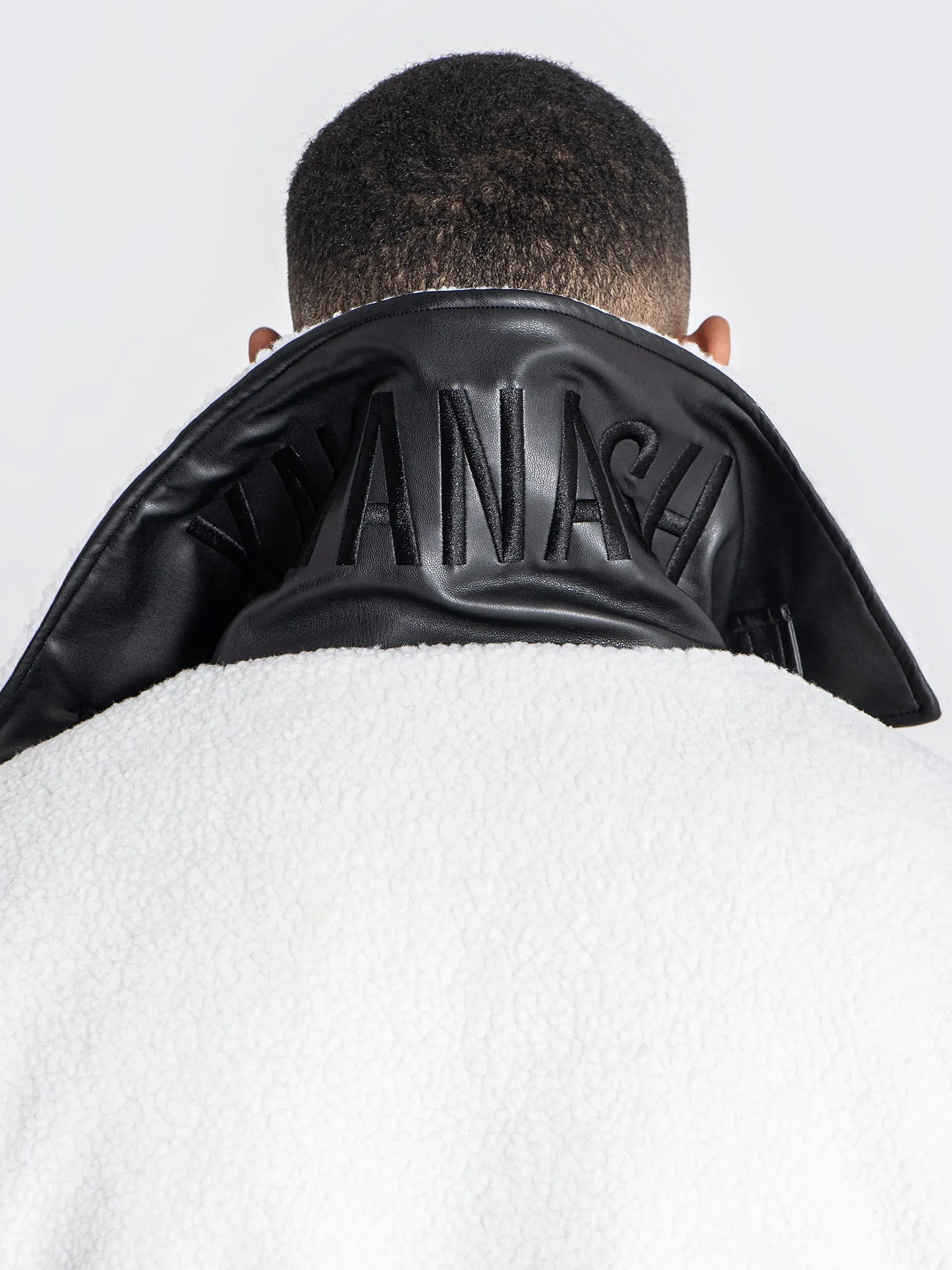 White Cocoon Sherpa Jacket