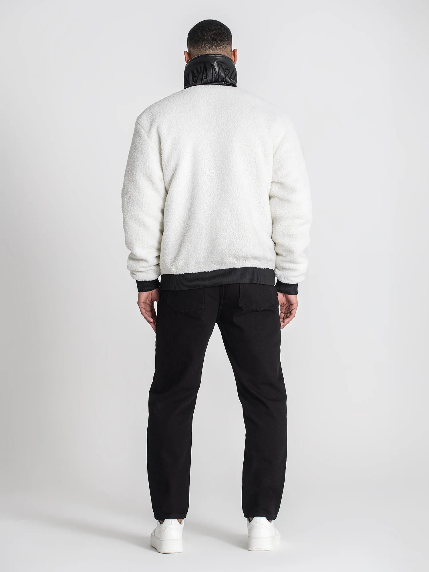 White Cocoon Sherpa Jacket