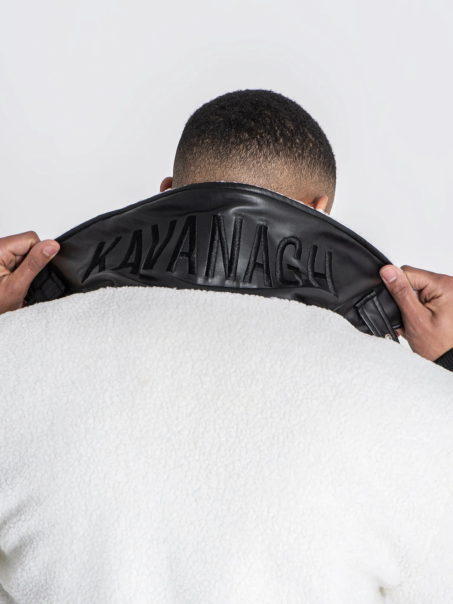 White Cocoon Sherpa Jacket