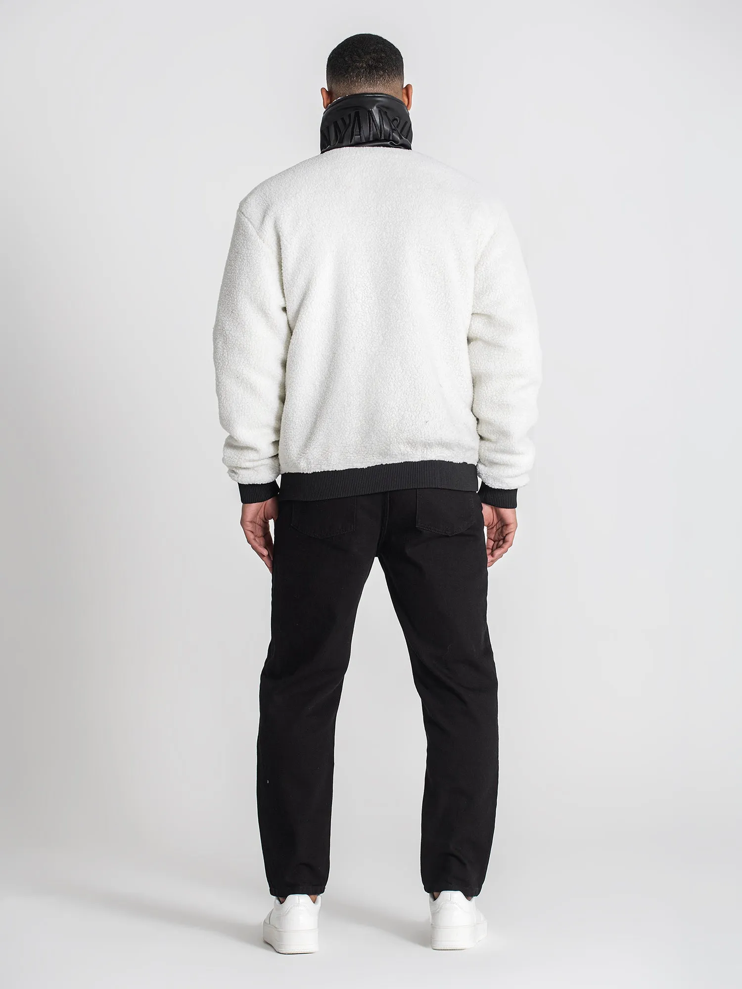 White Cocoon Sherpa Jacket