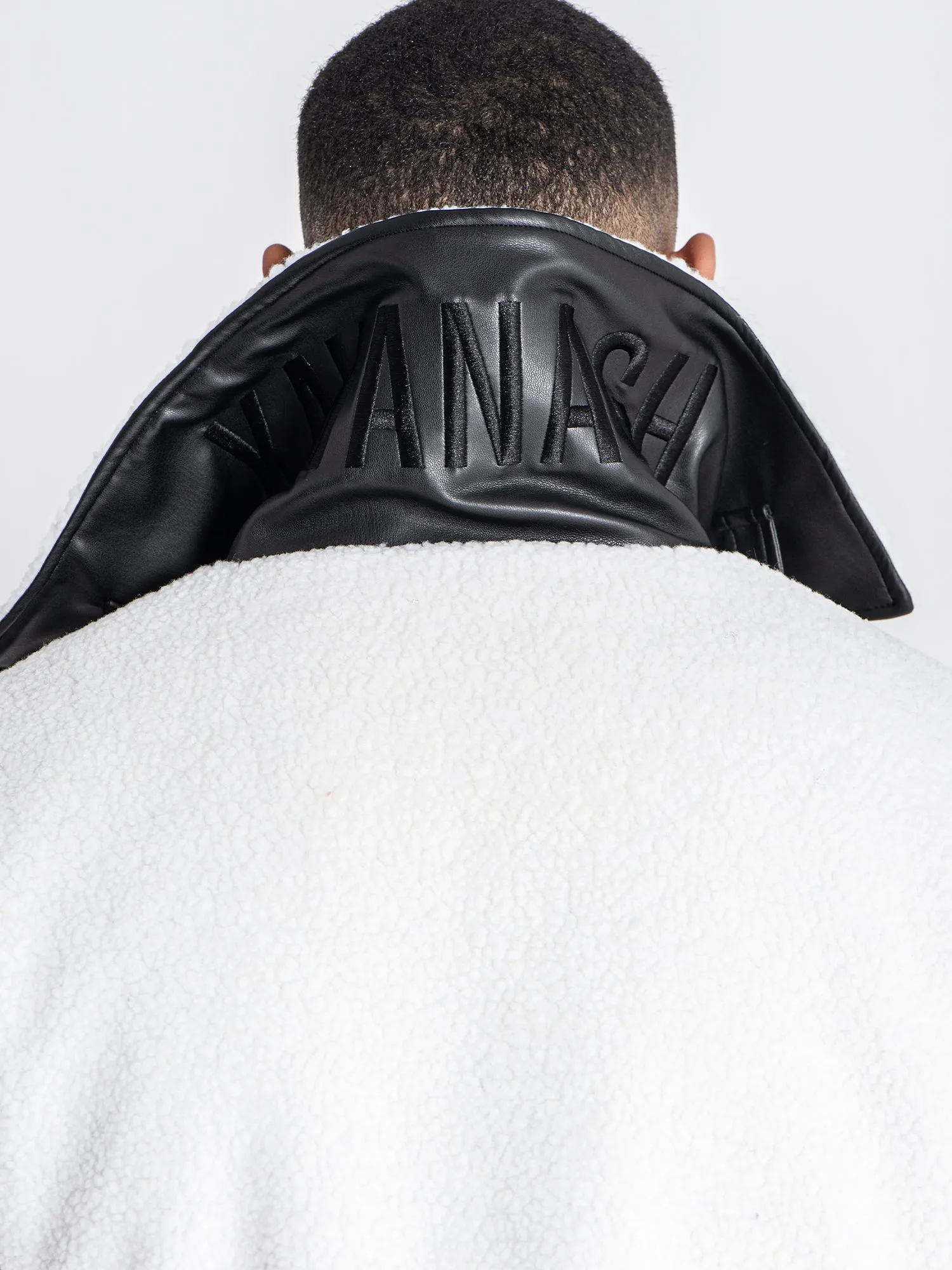 White Cocoon Sherpa Jacket