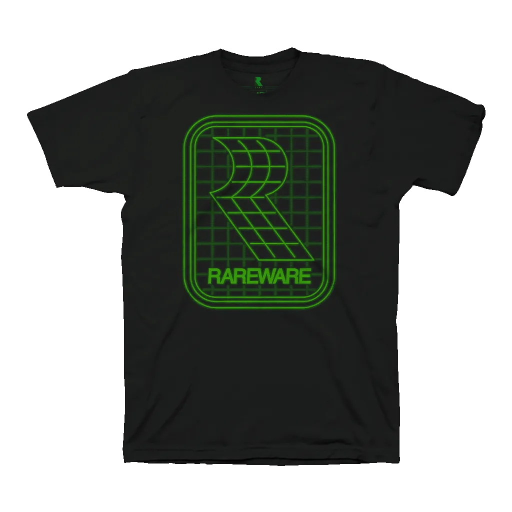 Wireframe Retro Logo