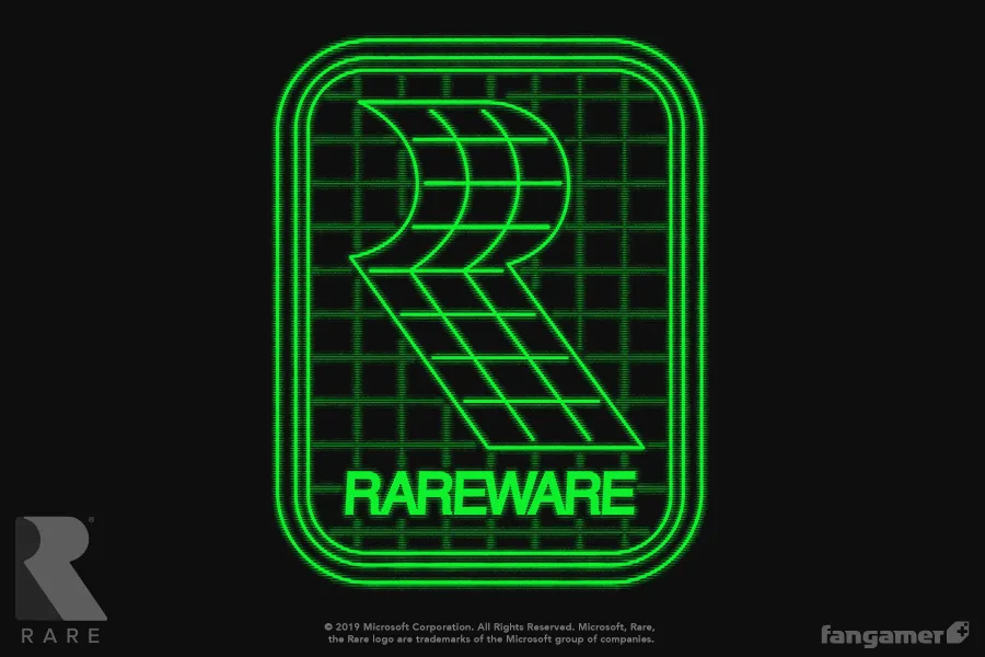 Wireframe Retro Logo