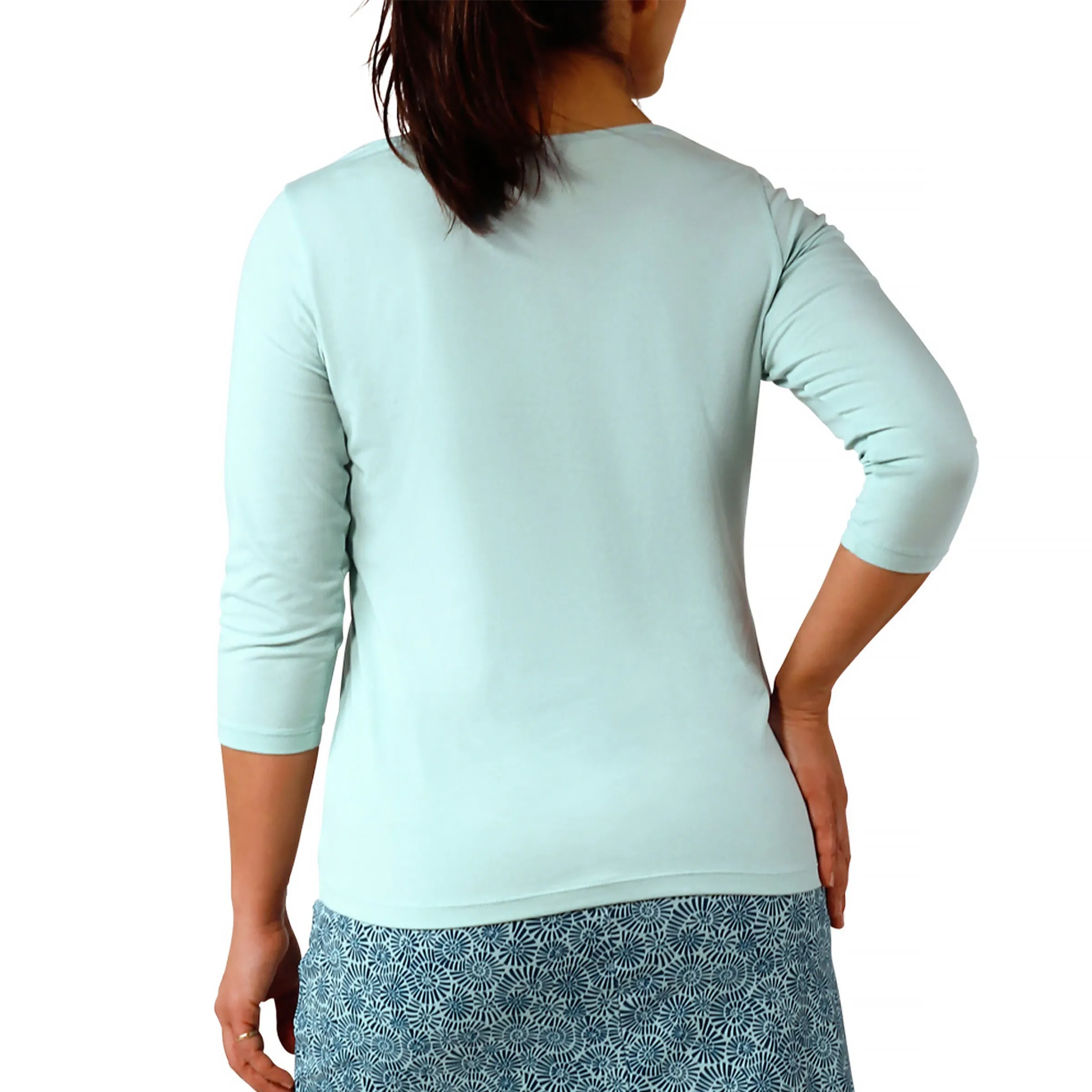 Women's 3/4 Sleeve Scoop Neck R&R Tee