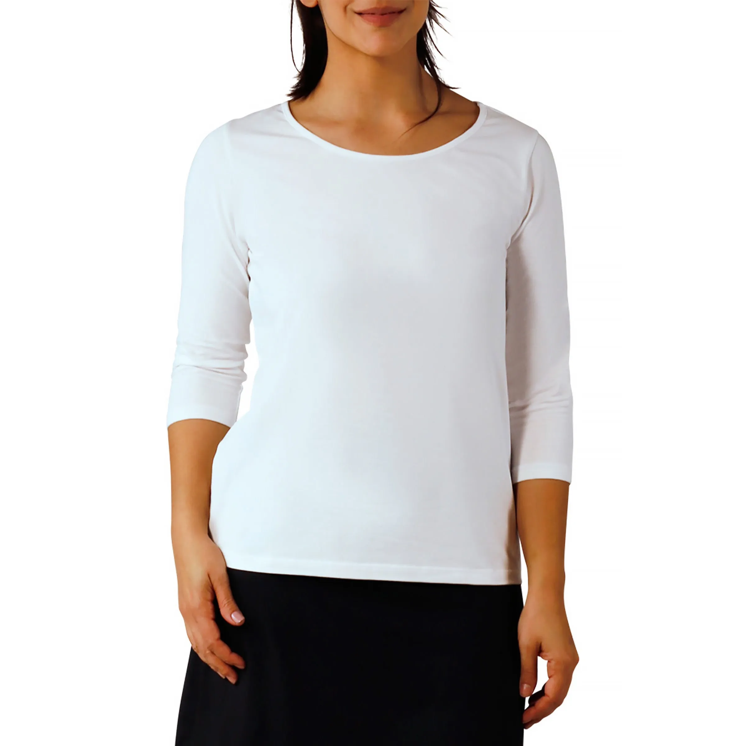 Women's 3/4 Sleeve Scoop Neck R&R Tee