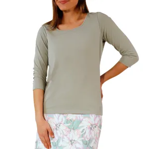 Women's 3/4 Sleeve Scoop Neck R&R Tee