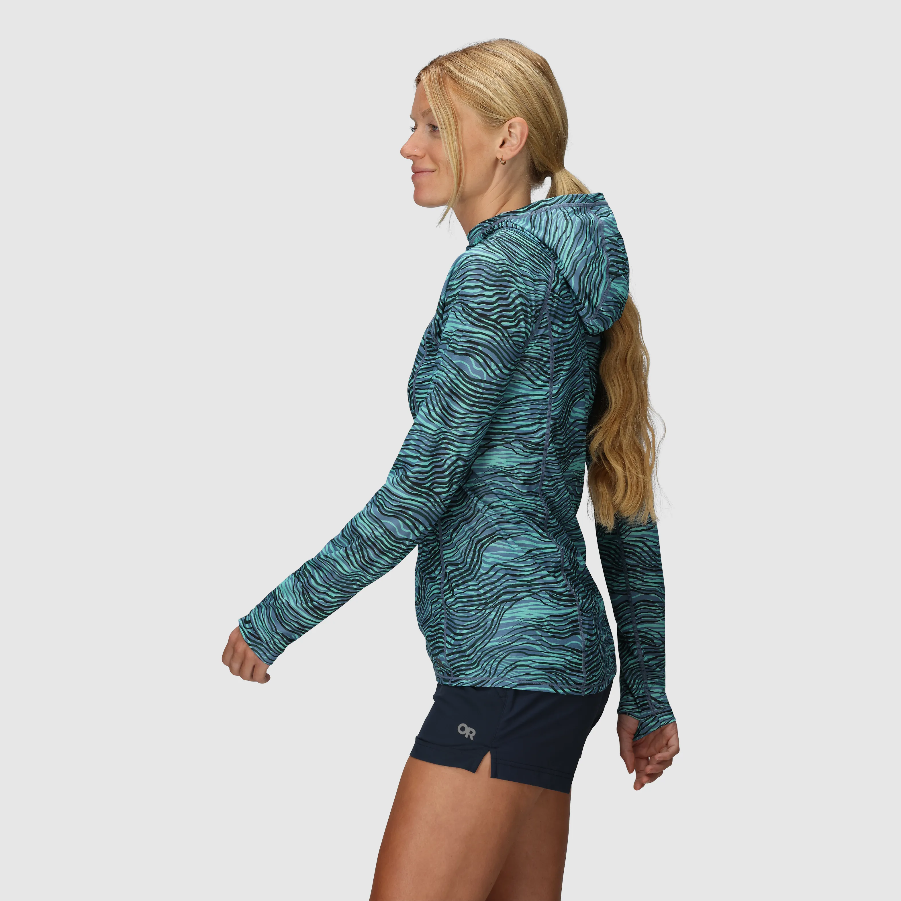 Women's Echo Printed Hoodie