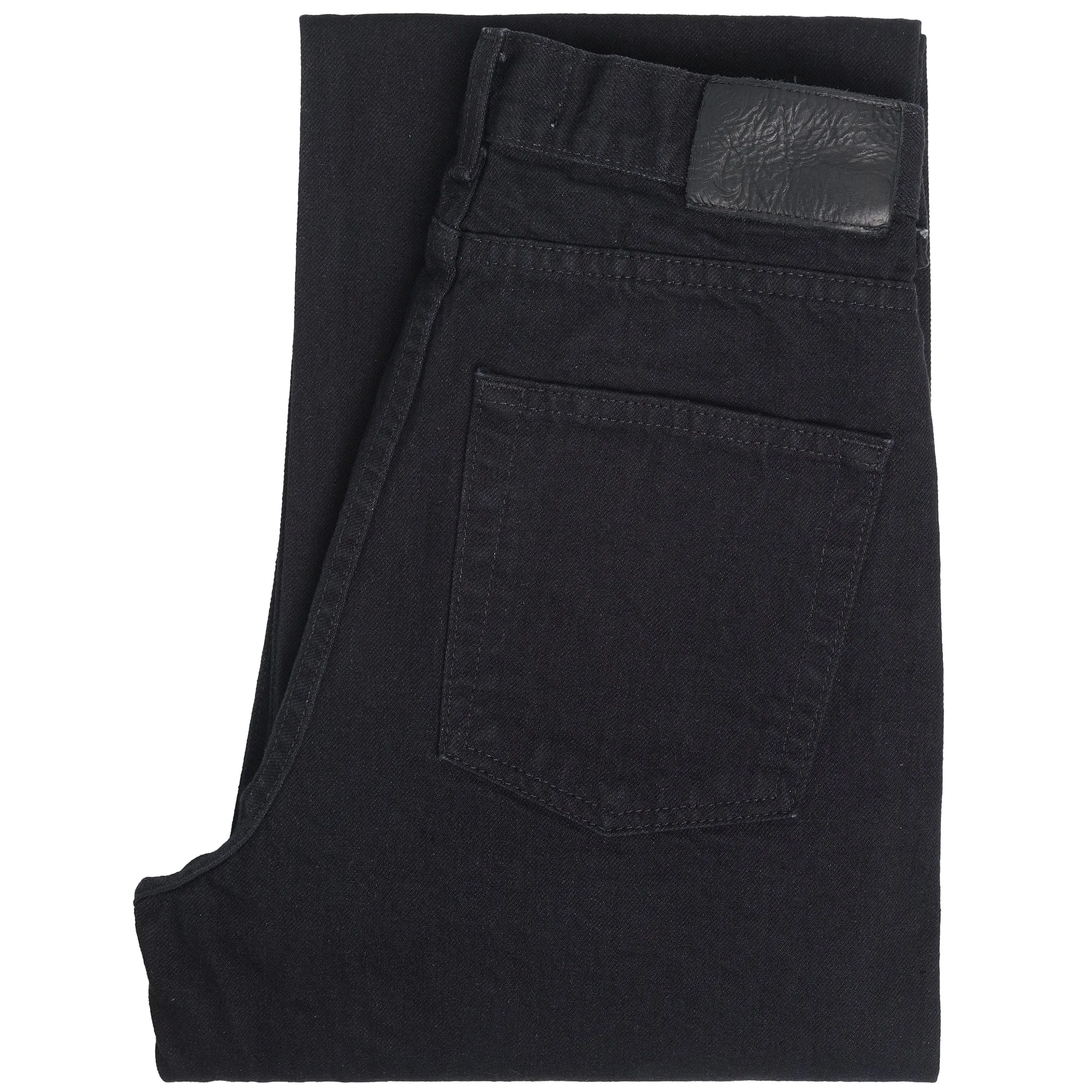 Women's - Max - Solid Black Selvedge