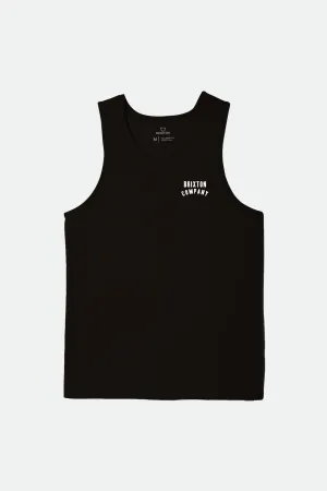Woodburn Tank Top - Washed Black/White/White