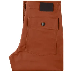 Work Pant -  Brick Canvas